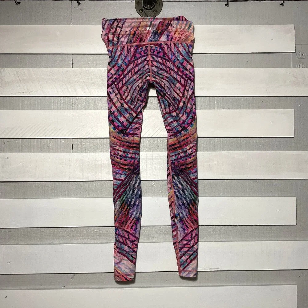 Lululemon Wunder Under Hi-Rise Tight Central Saint Martins Nulux Kascade Legging - Picture 8 of 13